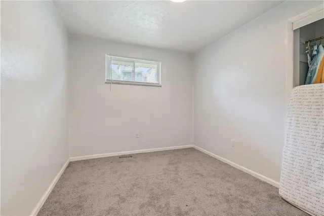 a view of a room with a chair