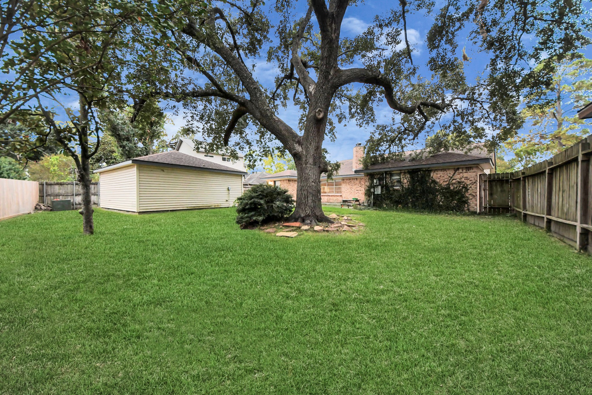 2522 Nightowl Trail Spring, TX 77373 - Photo 35 of 40 a view of a house with backyard and garden