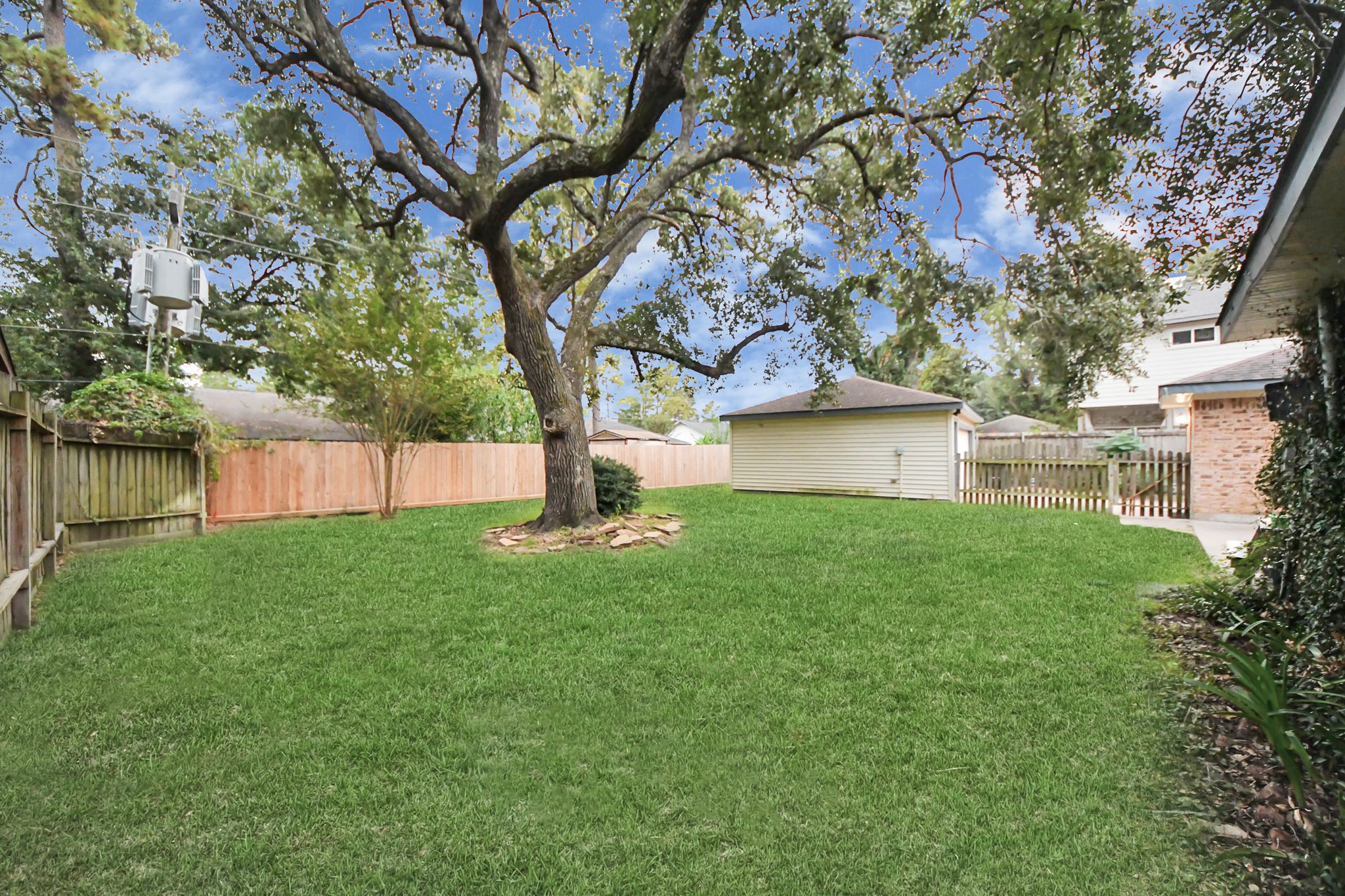 2522 Nightowl Trail Spring, TX 77373 - Photo 37 of 40 a view of a house with a backyard