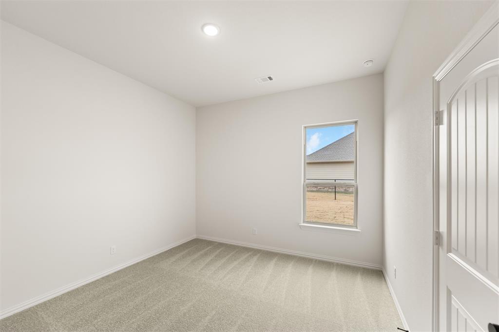125 Snowy Owl Trail Rhome, TX 76078 - Photo 22 of 28 Spare room with light carpet and recessed lighting