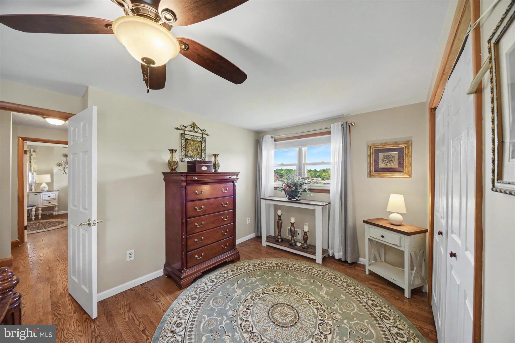 406 Plumtree Road Bel Air, MD 21015 - Photo 33 of 59 Ceiling Fan with Light, Freshly Painted