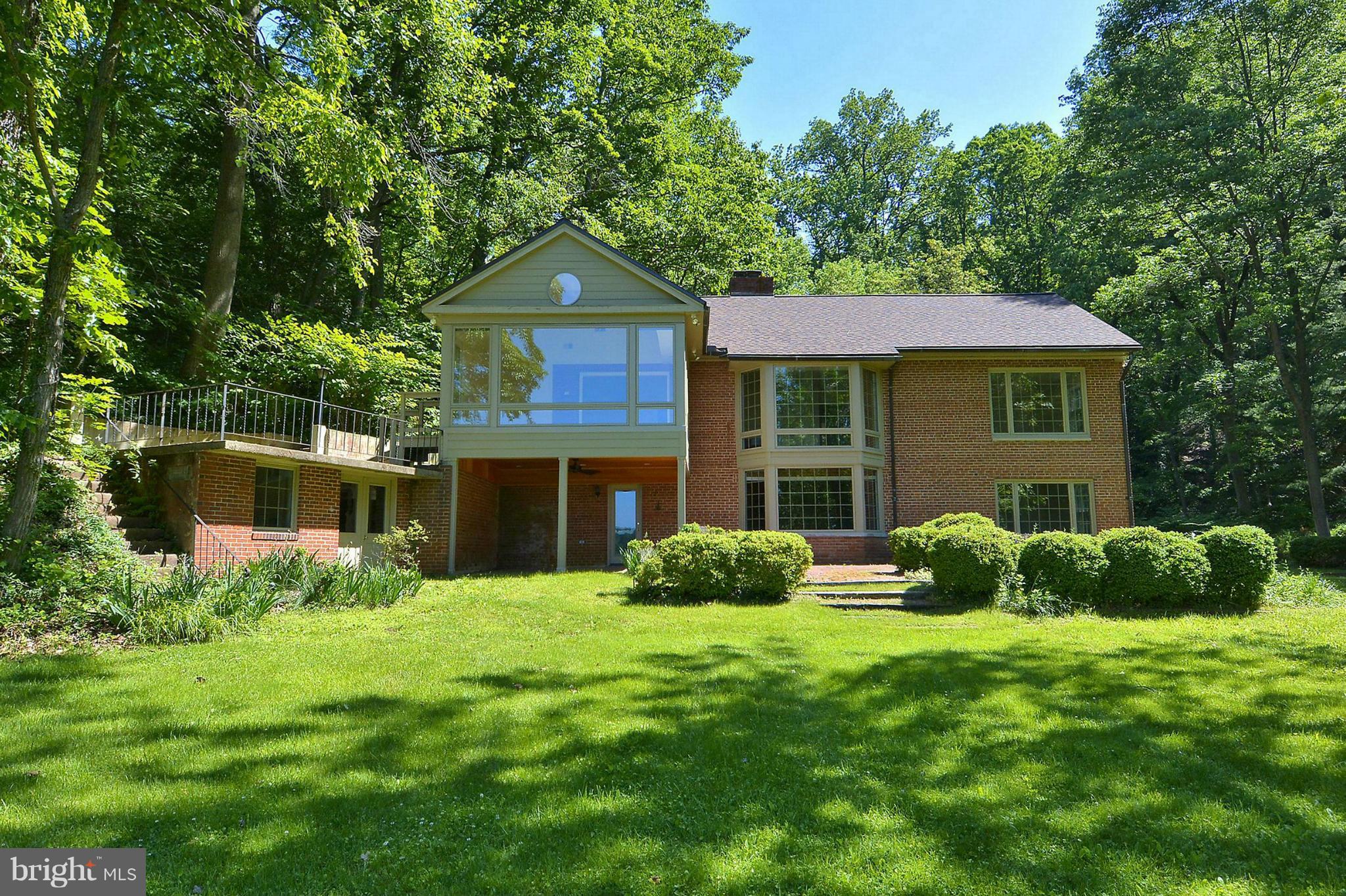 Waterfront Side of Solid Brick home!