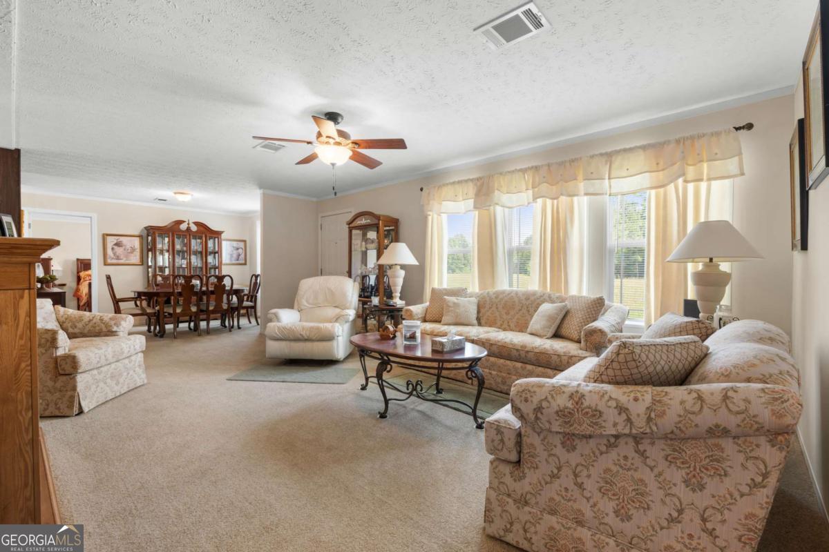 3516 Bennetts Landing Road Millen, GA 30442 - Photo 9 of 34 a living room with furniture and a large window