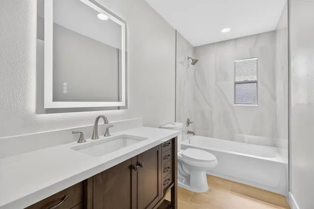 a front view of house with yard and seating area