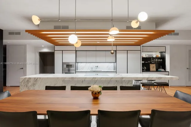 a close view of kitchen