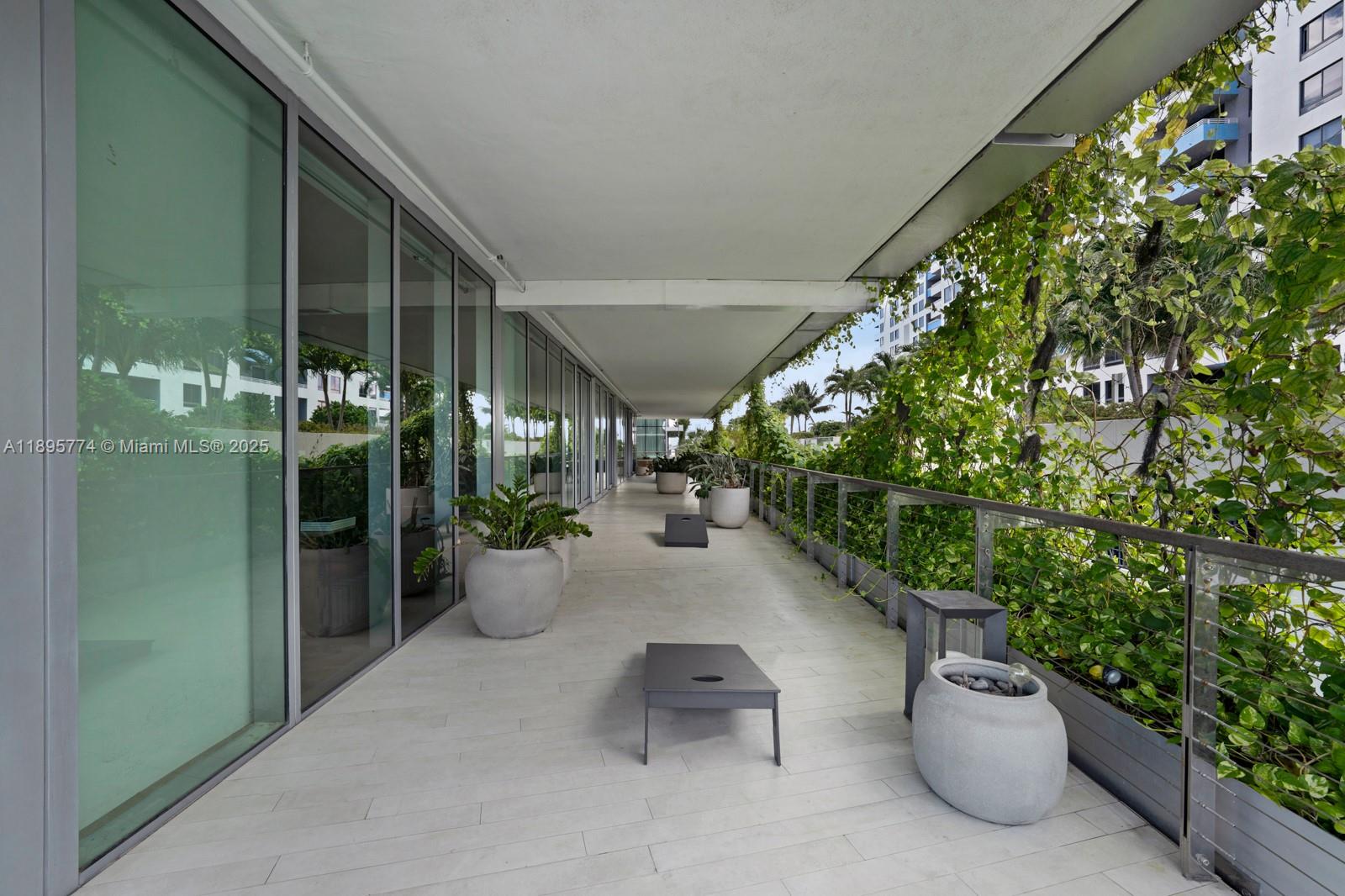 1300 Monad Terrace, Unit 3B Miami Beach, FL 33139 - Photo 32 of 35 a view of a path along with potted plants