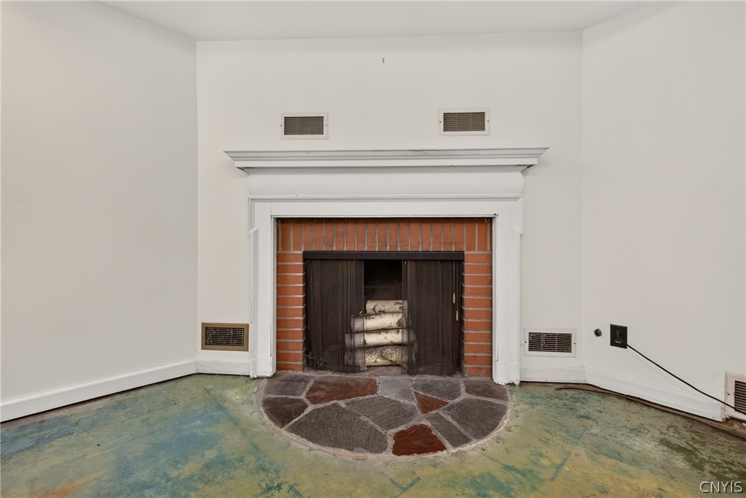 100 Shirley Road Syracuse, NY 13224 - Photo 41 of 49 Basement Fireplace