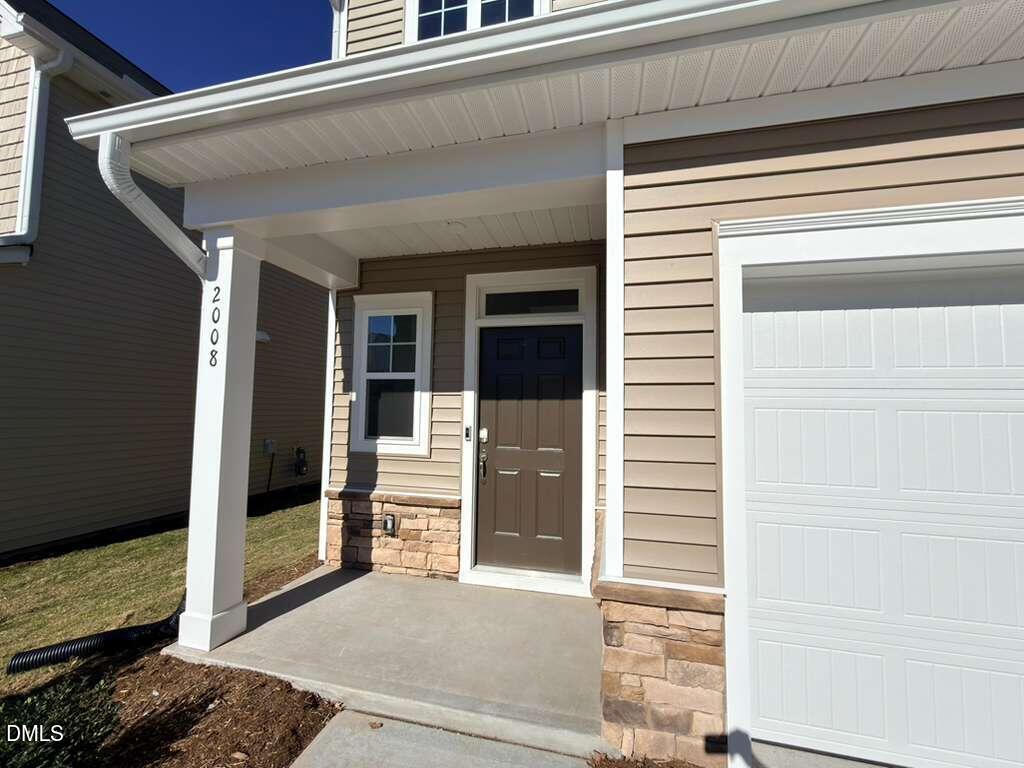 2008 English Saddle Lane Durham, NC 27703 - Photo 2 of 49 a view of a entryway of the house