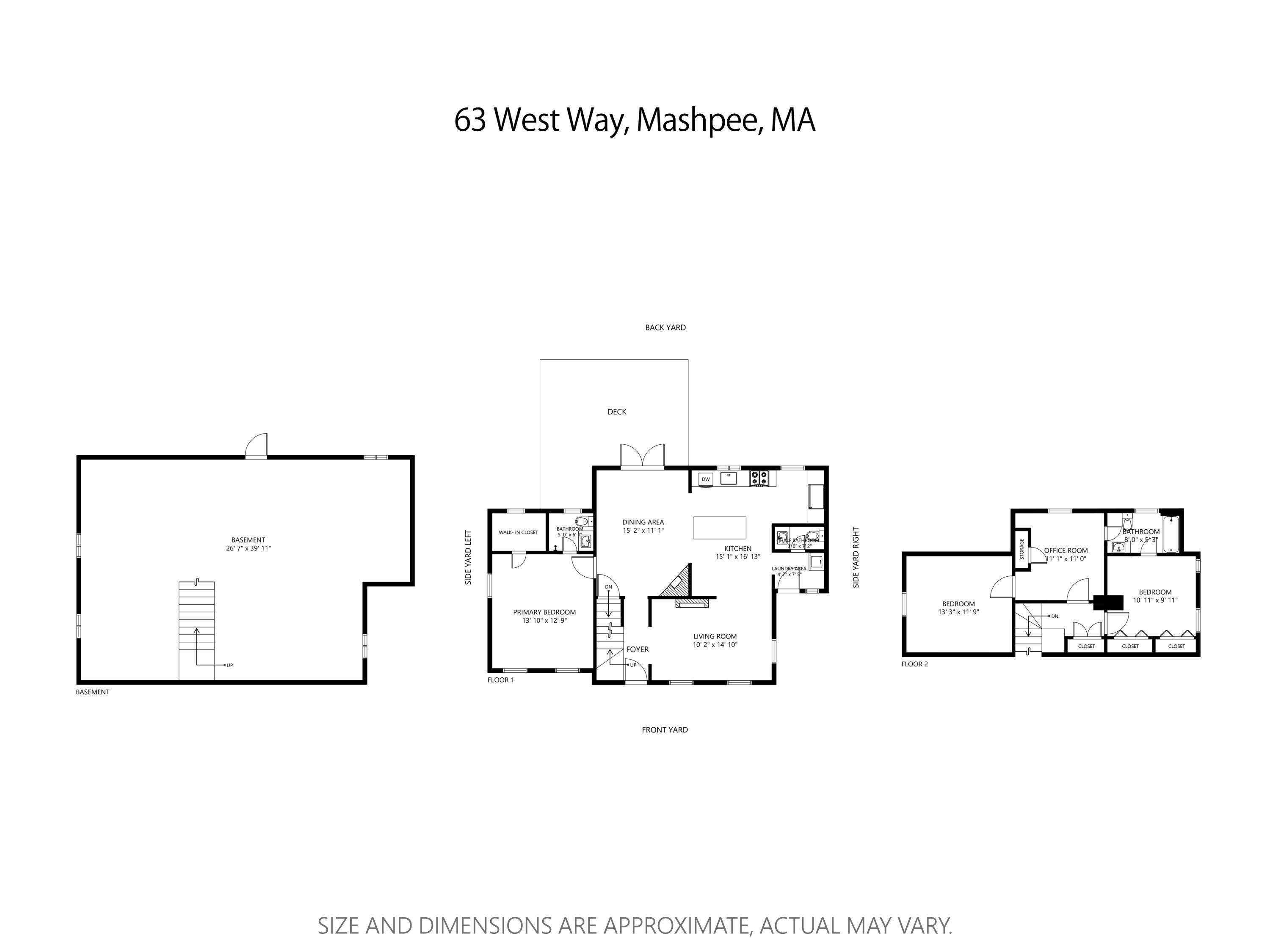 63 West Way Mashpee, MA 02649 - Photo 47 of 47 Floor plans