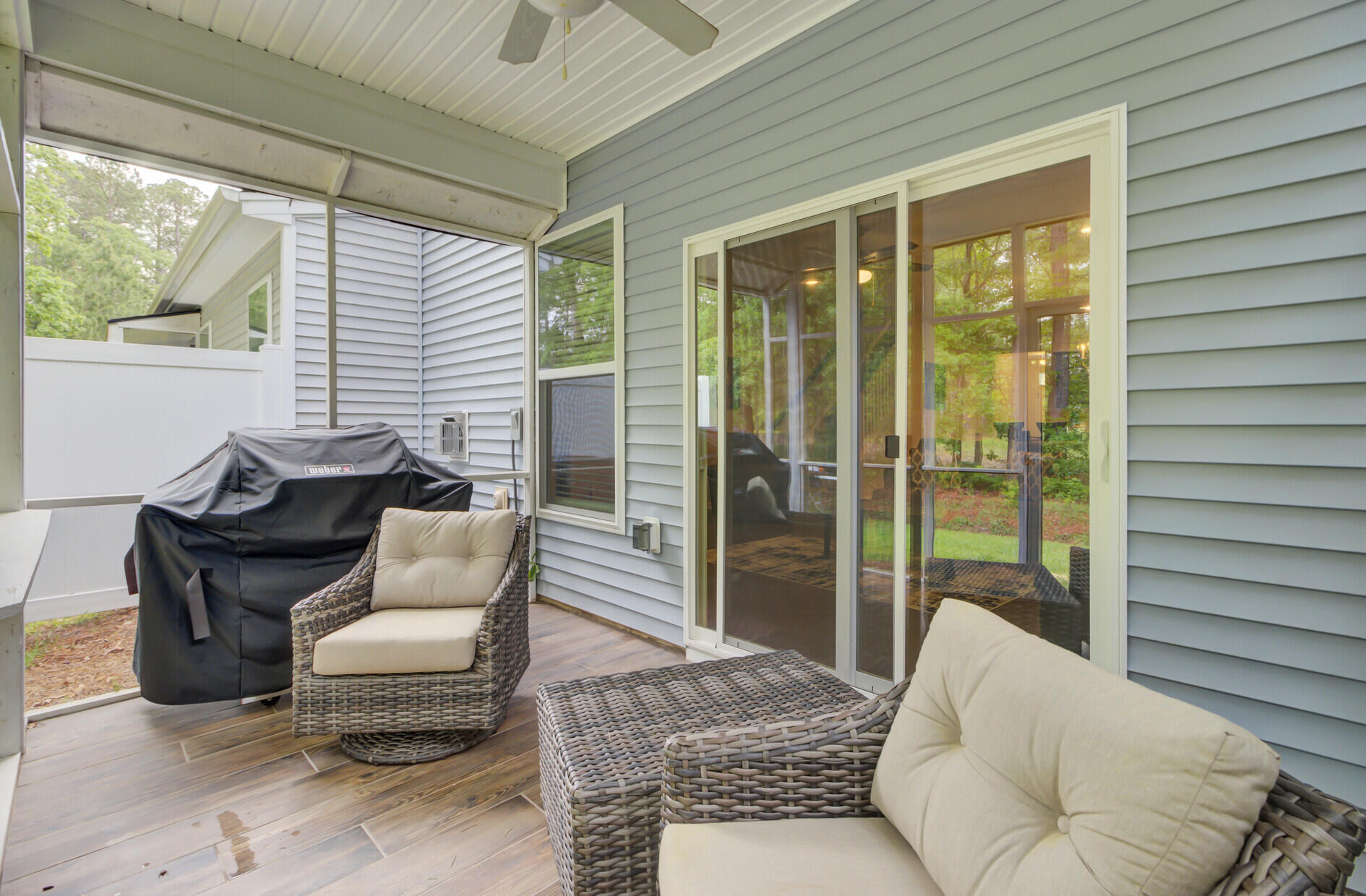 113 Alpine Road Summerville, SC 29485 - Photo 36 of 39 Screened Porch View 2