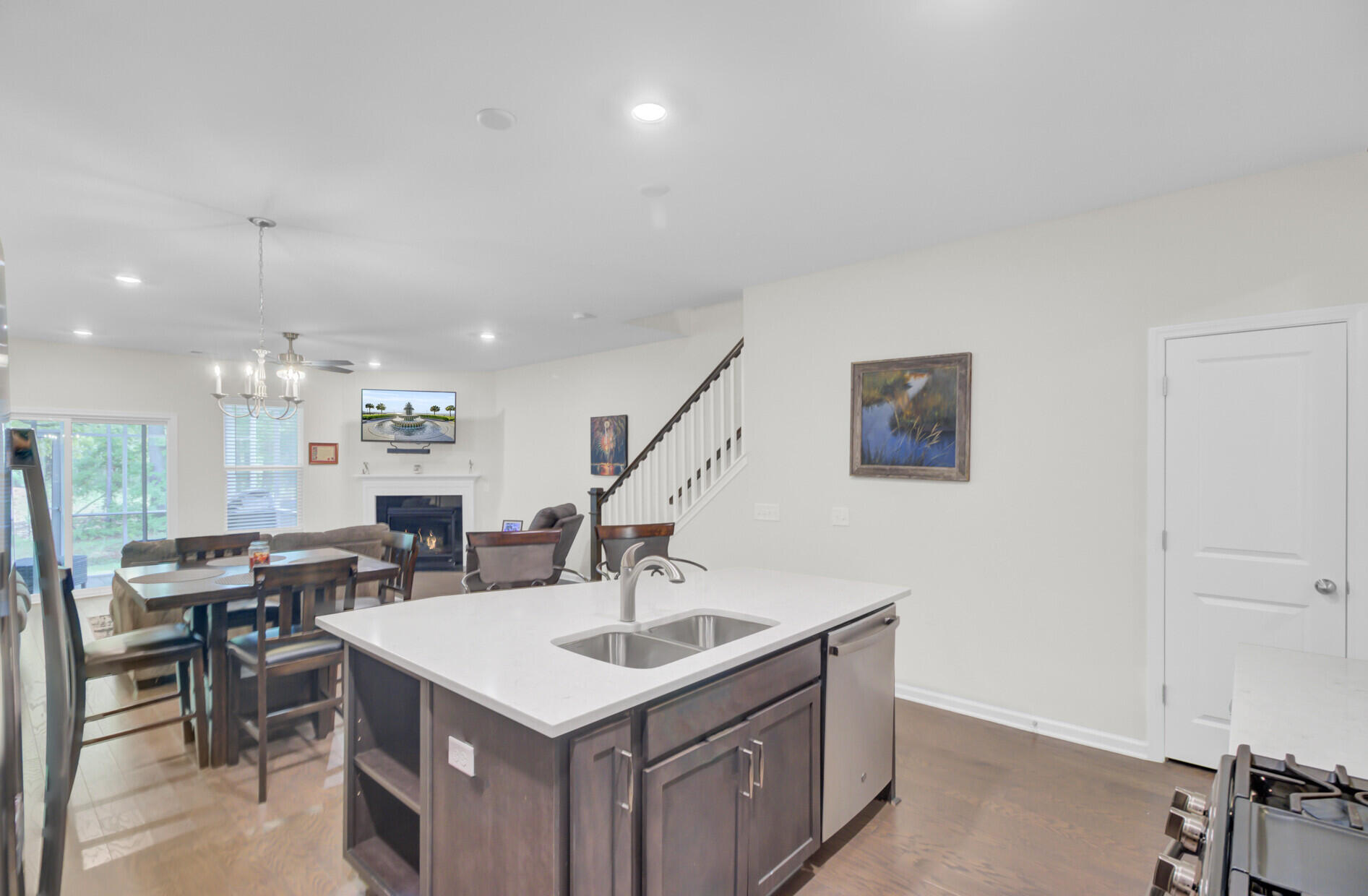 113 Alpine Road Summerville, SC 29485 - Photo 8 of 39 View from Kitchen