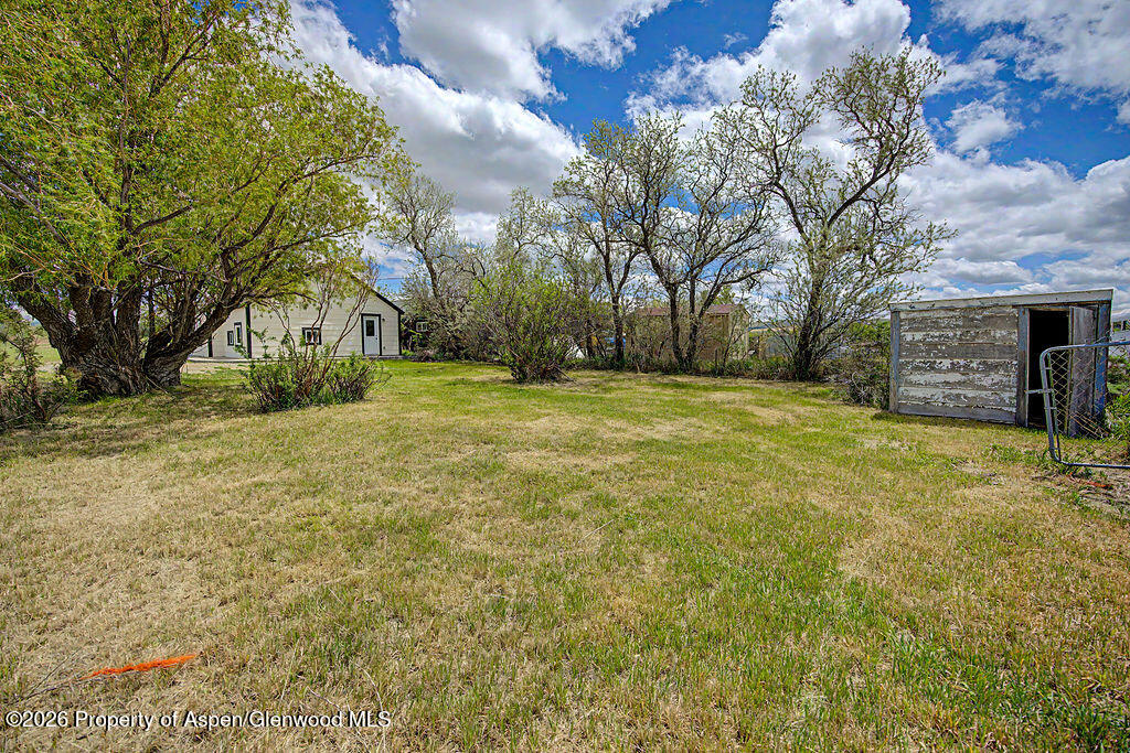54 South Ranney Street Craig, CO 81625 - Photo 27 of 32 a view of a yard with a tree