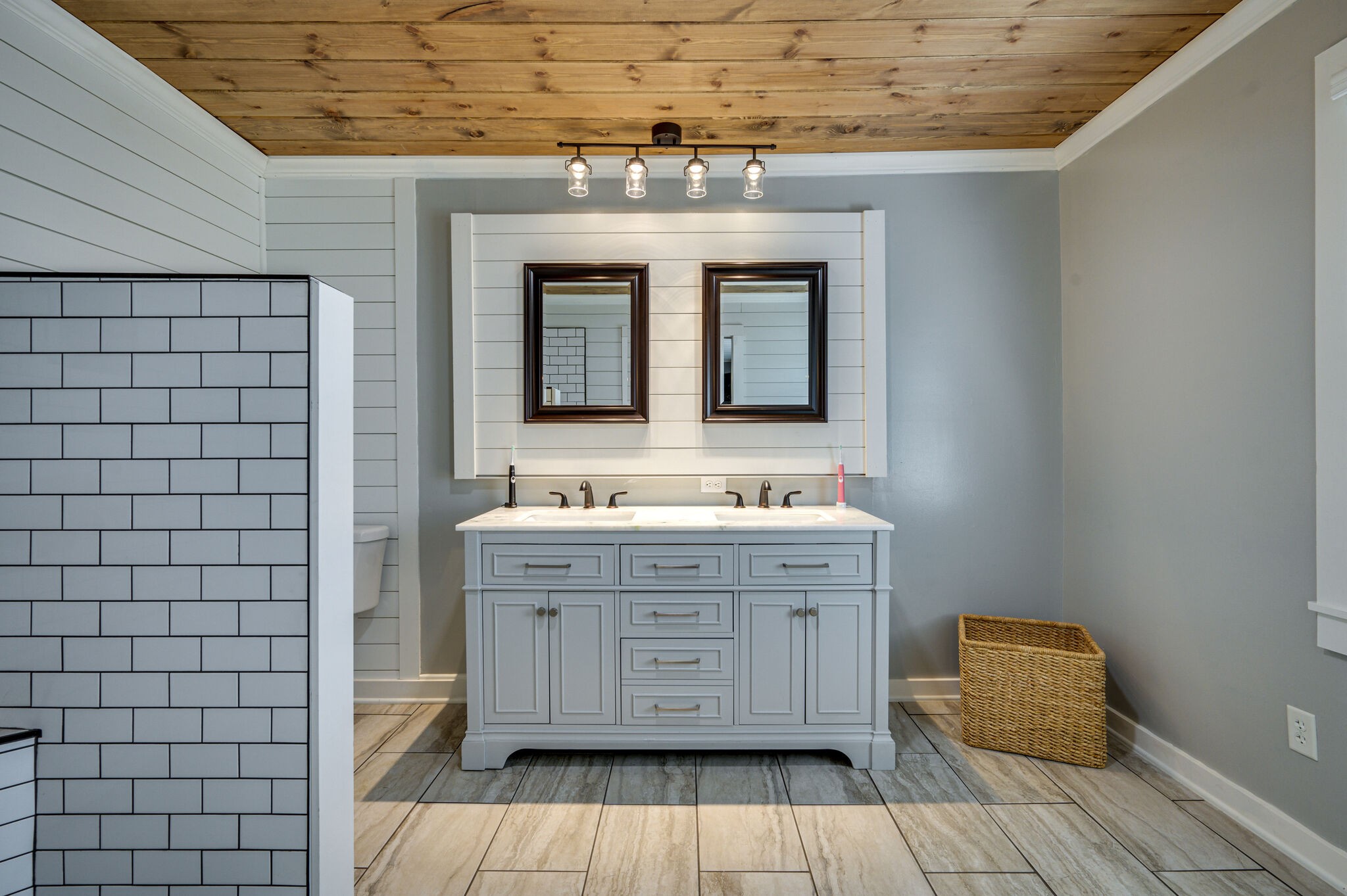 2558 Chisholm Road Iron City, TN 38463 - Photo 18 of 35 a bathroom with a sink and a mirror