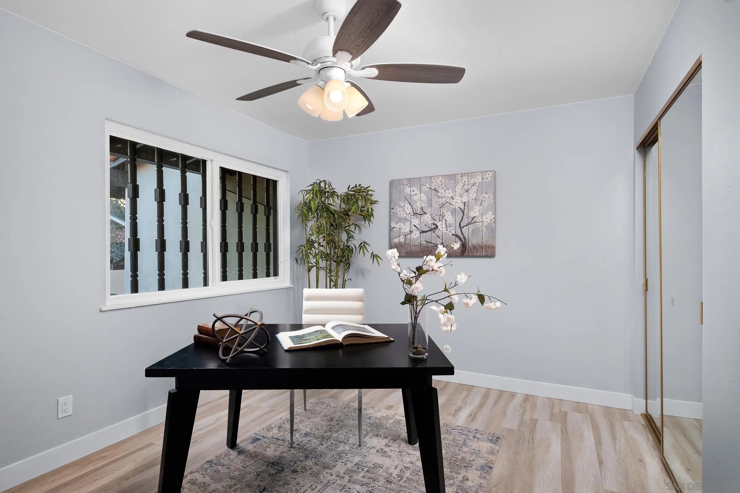 12176 Rancho Bernardo Road, Unit B San Diego, CA 92128 - Photo 11 of 41 a view of a workspace with furniture