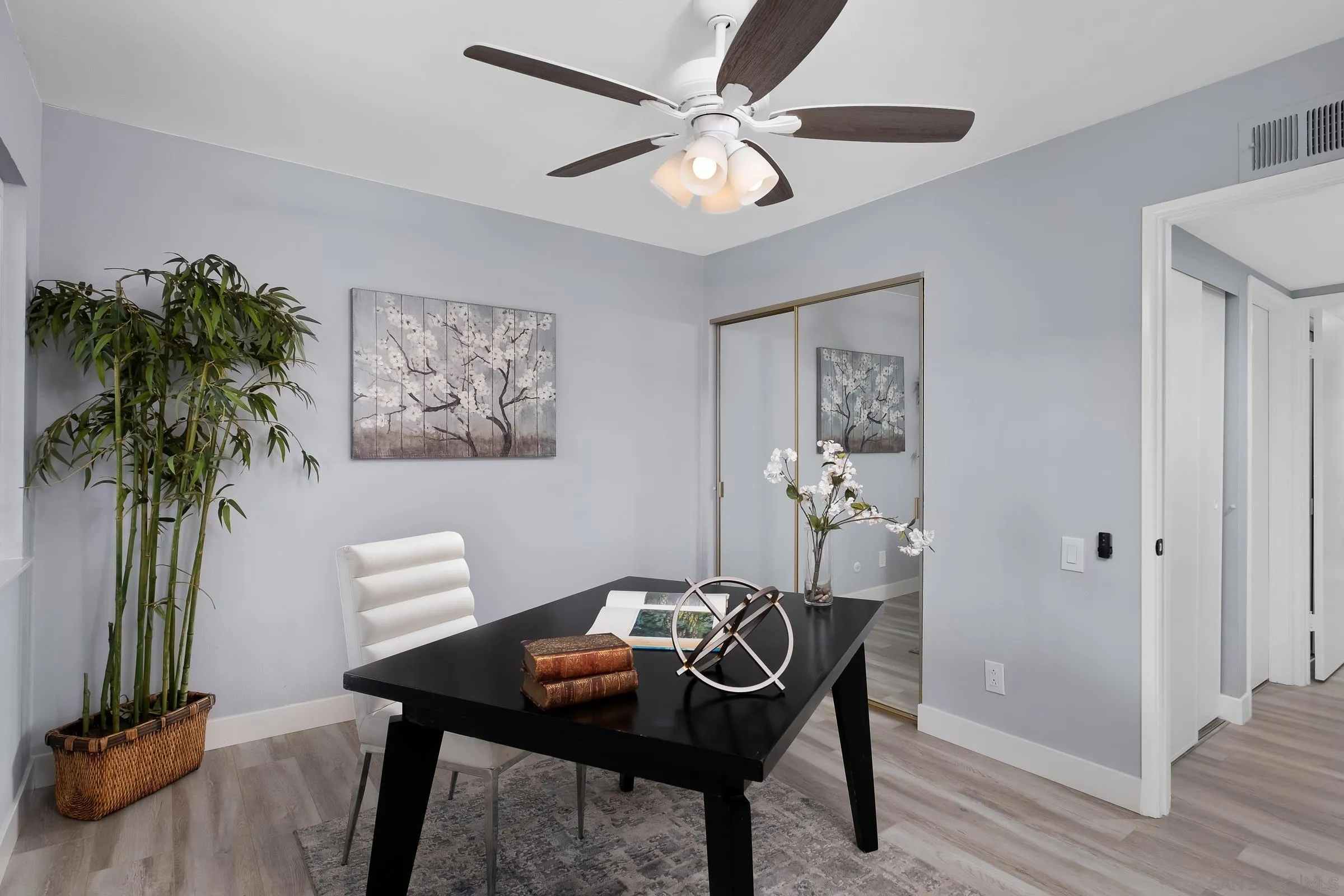 12176 Rancho Bernardo Road, Unit B San Diego, CA 92128 - Photo 12 of 41 a view of a workspace with furniture