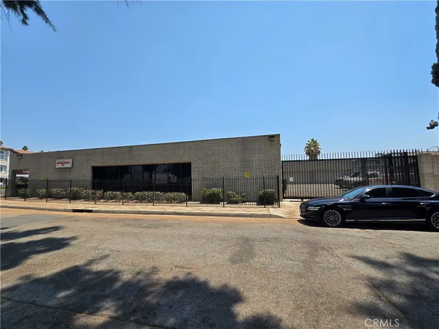 a car parked on the side of a street