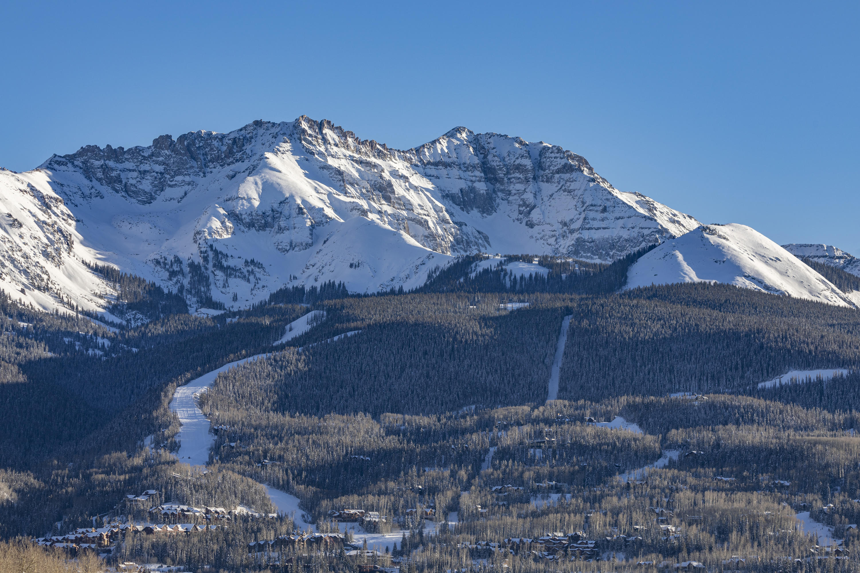 Tbd San Joaquin Road Telluride, CO 81435 - Photo 4 of 11 a view of a house with a yard