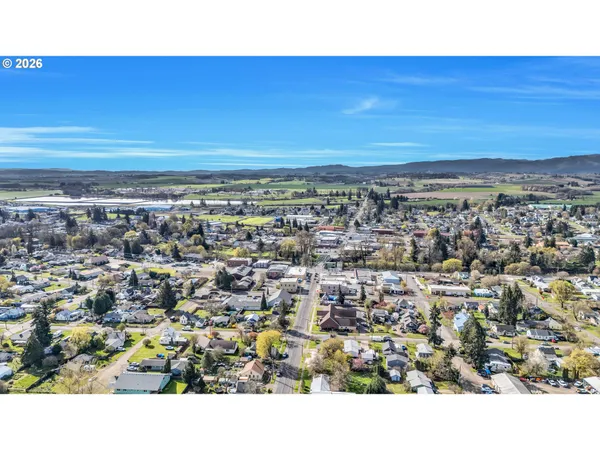 a view of an ocean and a mountain