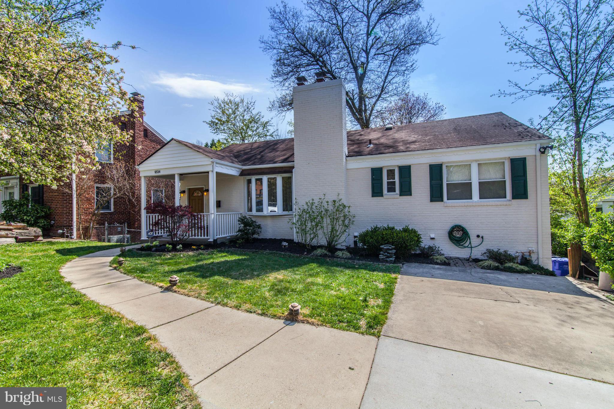 8514 Grubb Road Chevy Chase, MD 20815 - Photo 2 of 30 Large driveway, plus plenty of street parking