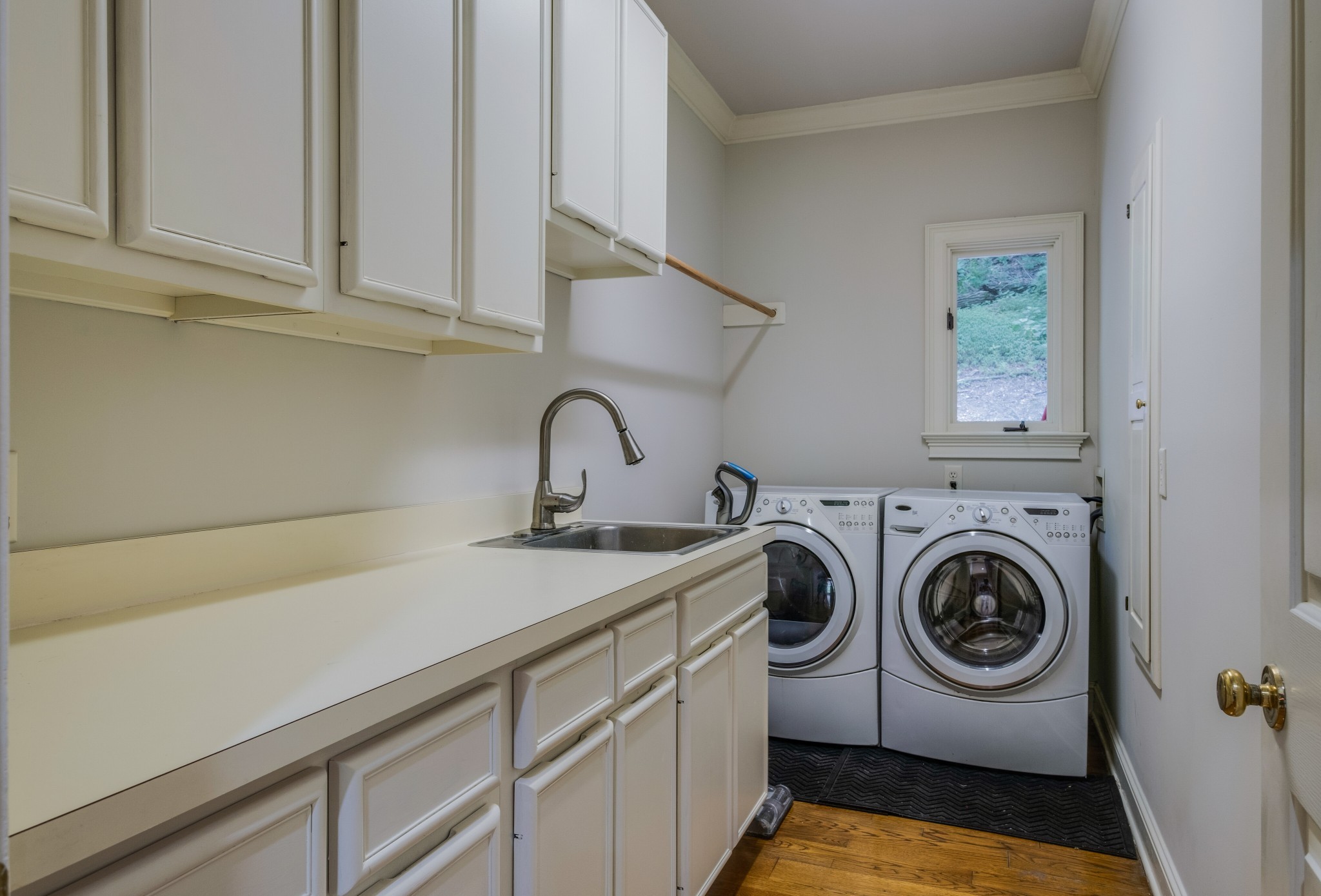 3026 Smith Lane Franklin, TN 37069 - Photo 15 of 39 a utility room with sink dryer and washer