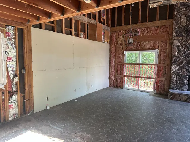 a view of room with window