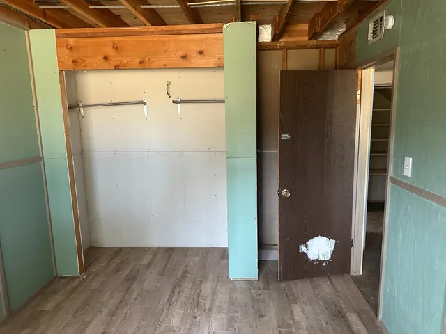 a view of a house with a hallway