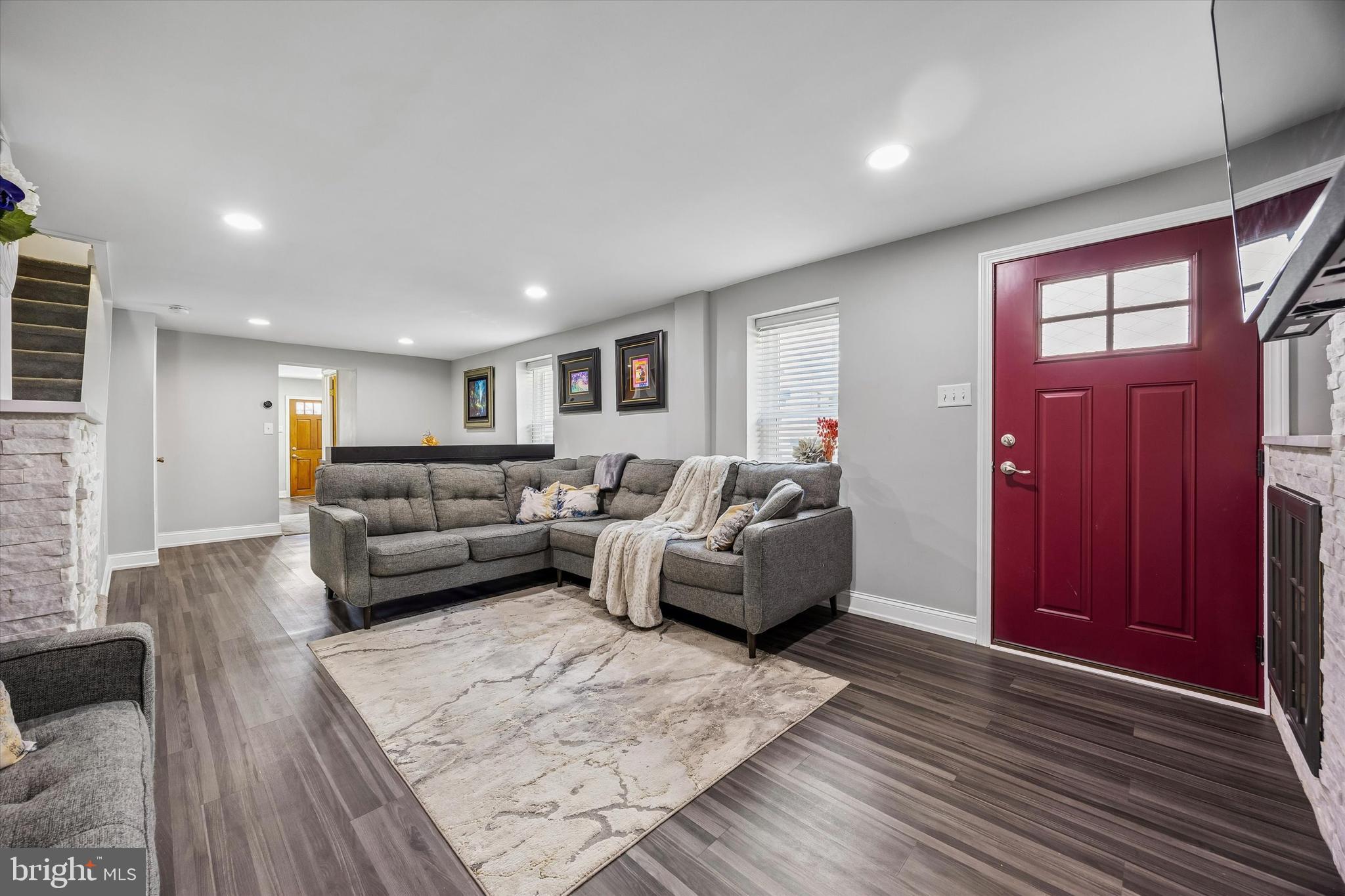 145 Conarroe Street Philadelphia, PA 19127 - Photo 4 of 28 a living room with furniture window and wooden floor