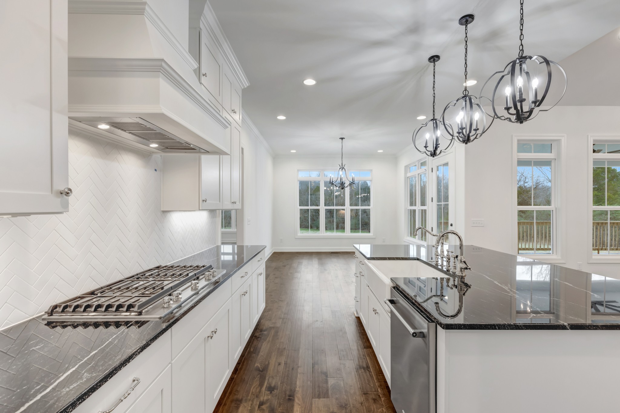 7483 Liberty Road Fairview, TN 37062 - Photo 23 of 65 a kitchen with stove and cabinets
