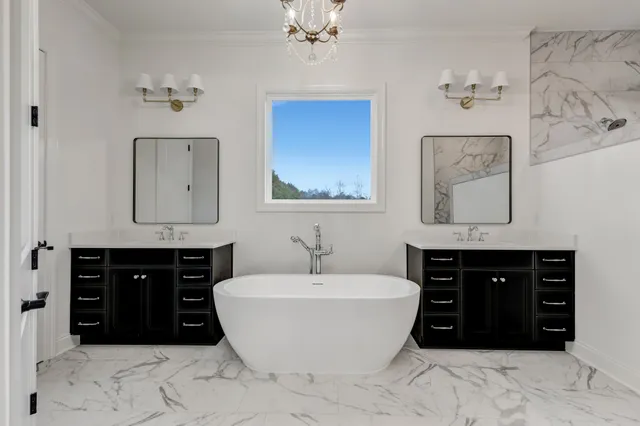 a view of outdoor space with a garden