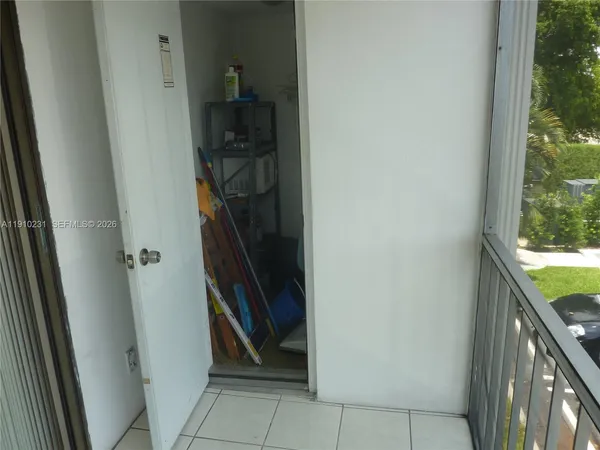 a view of walk in closet