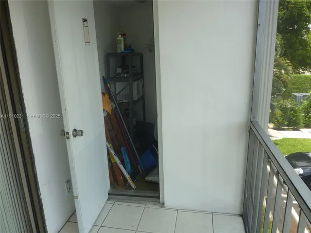 a view of walk in closet