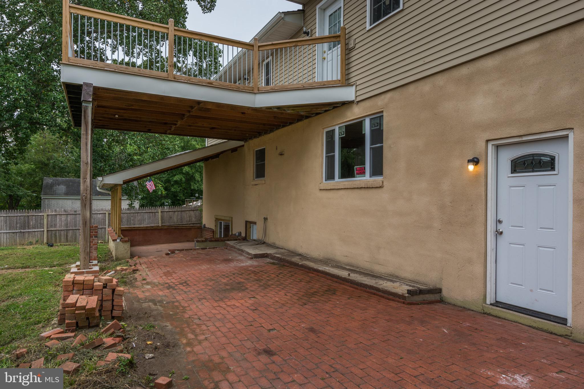 450 South Forklanding Road Maple Shade, NJ 08052 - Photo 41 of 43 Brick Patio with 2 Doors to come inside
