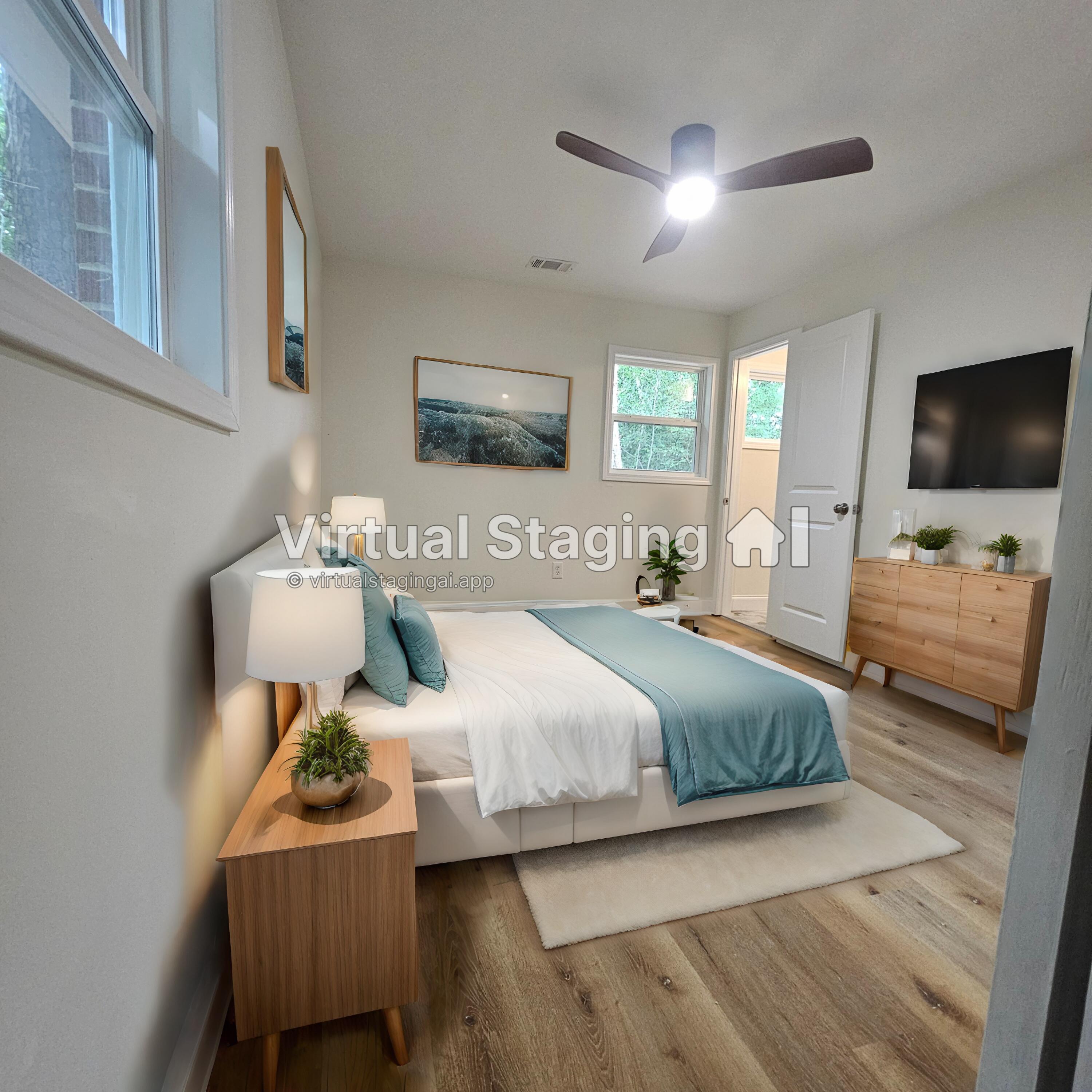 3003 Thomas Lane Augusta, GA 30906 - Photo 3 of 11 Primary Bedroom (This photo is virtual stage)