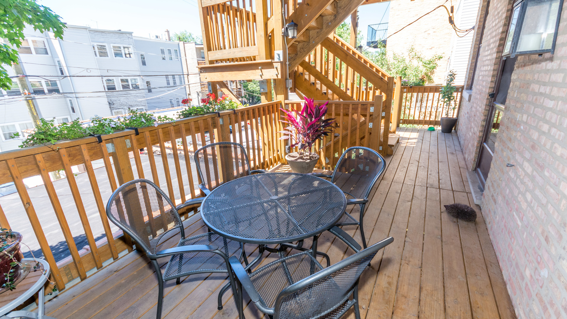 3810 North Fremont Street, Unit 2B Chicago, IL 60613 - Photo 21 of 22 a view of a chairs on the roof deck