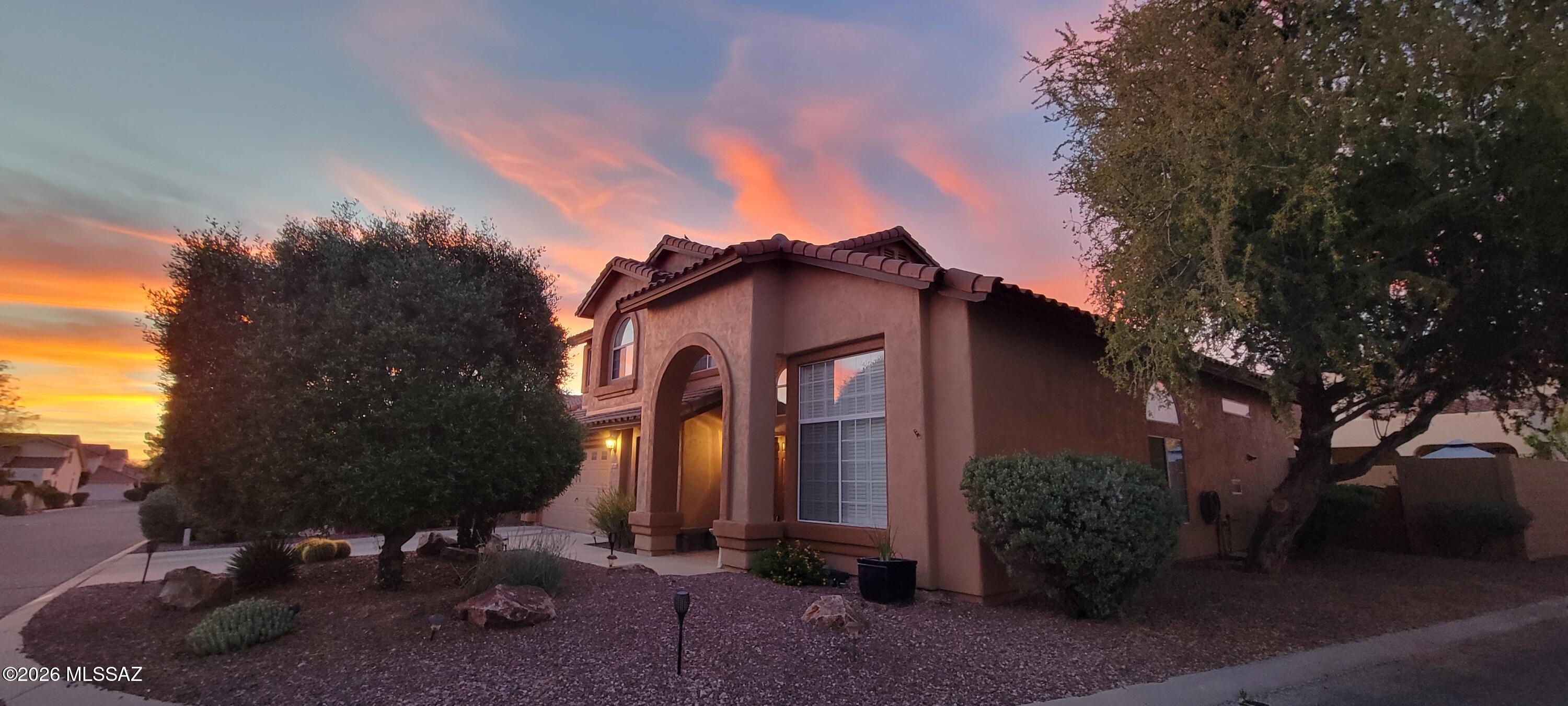 3130 West Star Ranch Trail Tucson, AZ 85742 - Photo 3 of 44 a house view with a outdoor space