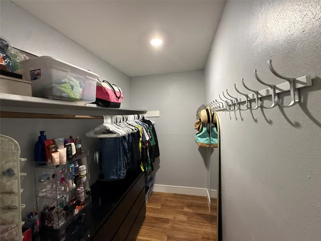 a view of storage and utility room in a room