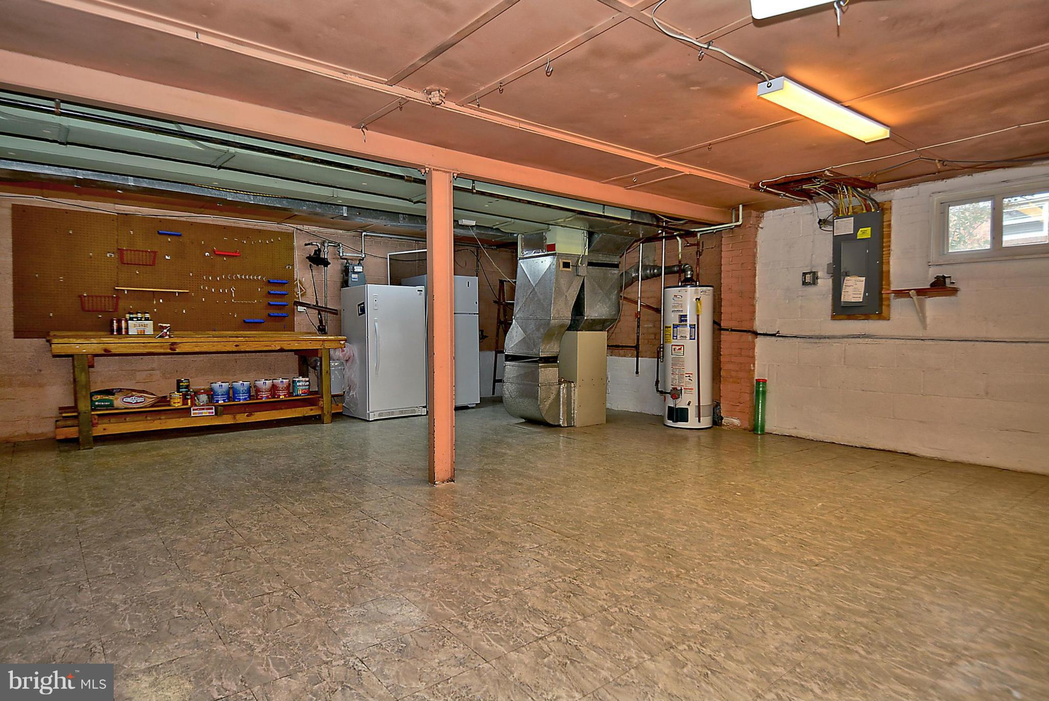 2821 Spencer Road Chevy Chase, MD 20815 - Photo 22 of 28 Basement - Lots of Storage / Work Bench Area