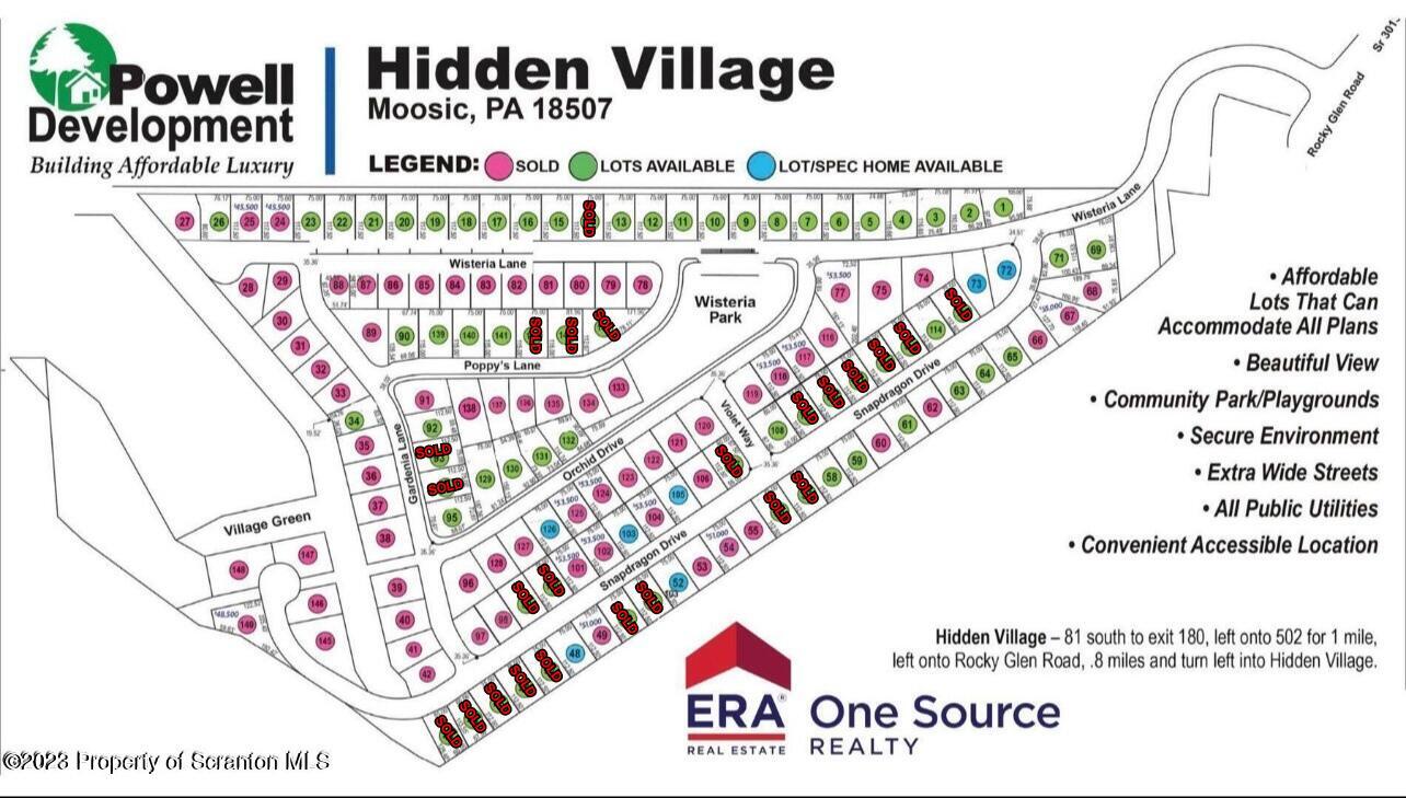 Lot #1 Wisteria Lane Moosic, PA 18507 - Photo 2 of 2 a black and white photo of a book