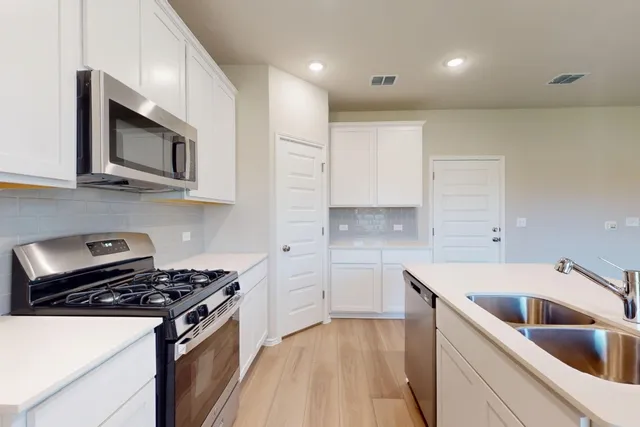 wooden floor in a room