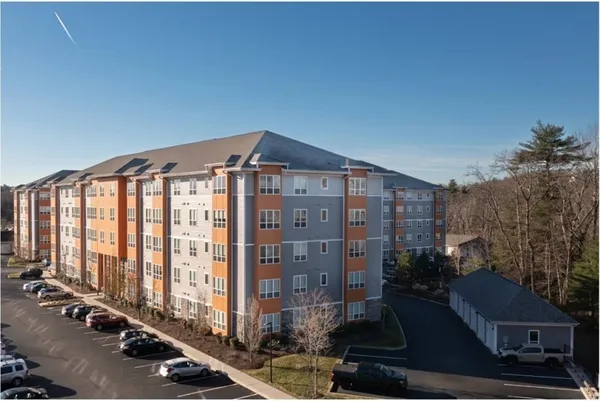 a view of a city from a balcony