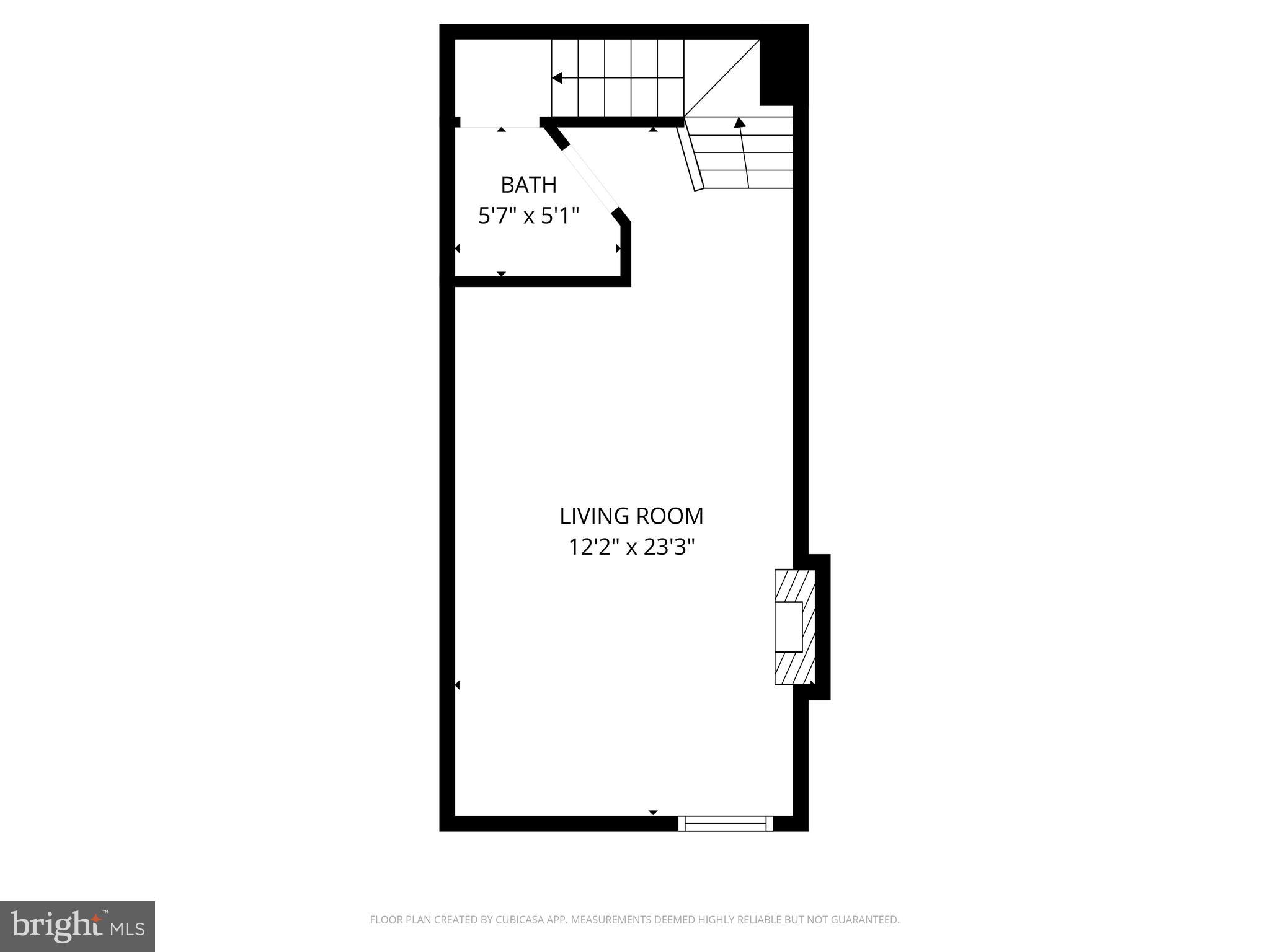 1535 South Hanover Street Baltimore, MD 21230 - Photo 38 of 43 a picture of a floor plan