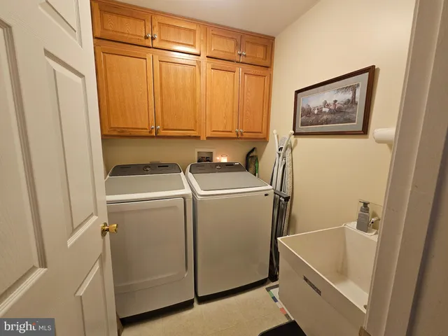 a room with storage and utility