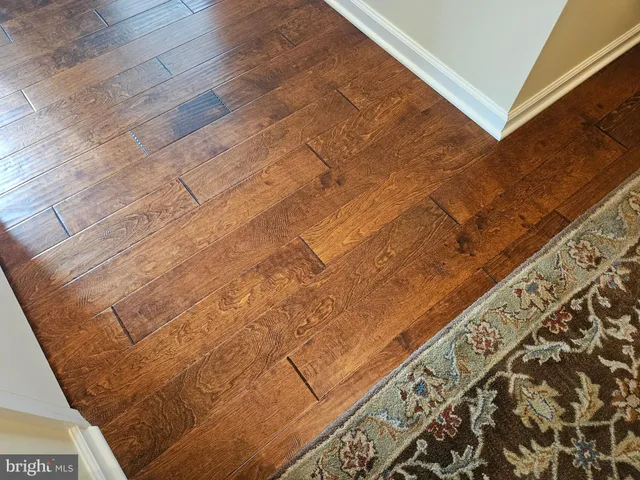 a view of wooden floor