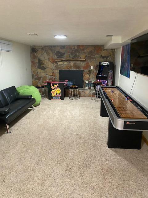 4155 Hagar Shore Road Coloma, MI 49038 - Photo 18 of 24 basement rec area