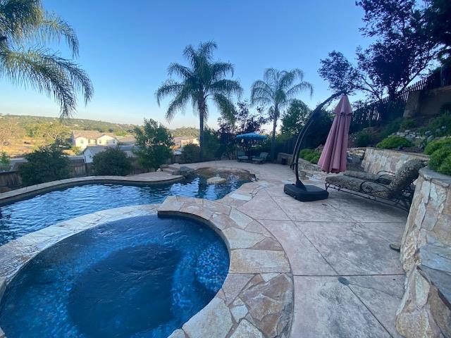 3497 Foxmore Lane Rescue, CA 95672 - Photo 63 of 83 Spa and upper pool patio