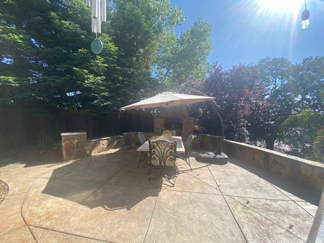3497 Foxmore Lane Rescue, CA 95672 - Photo 77 of 83 Main upper Patio w fire place