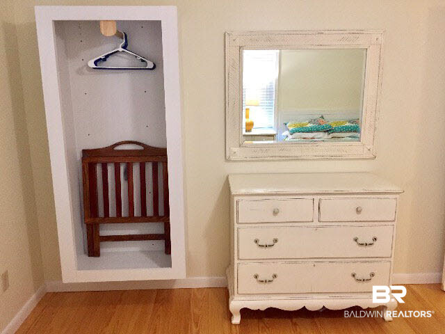 8749 Pompano Way Gulf Shores, AL 36542 - Photo 27 of 45 made more room by removing closets, see mini closet to the left.