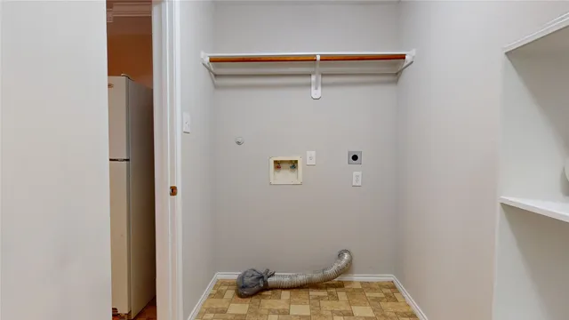 a room with storage and utility