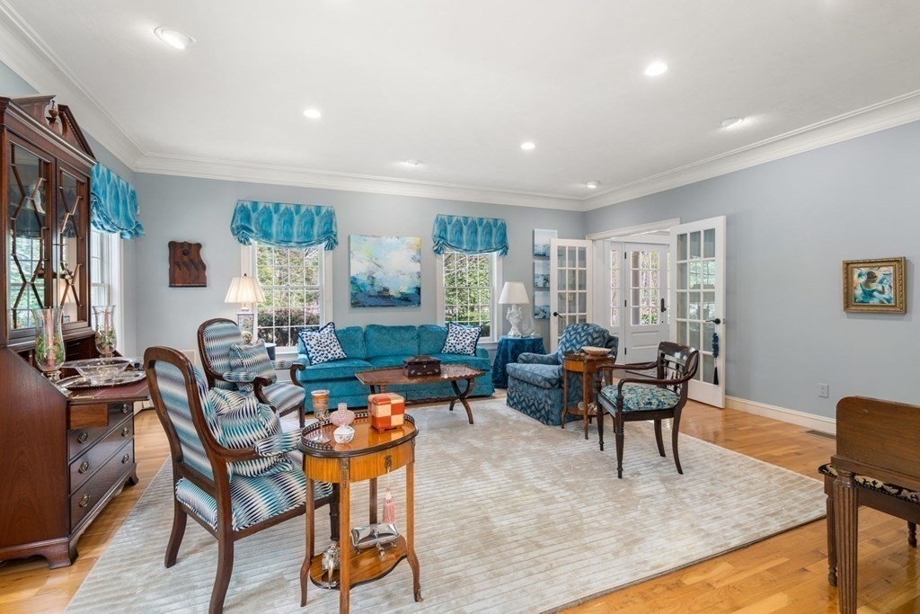 47 Claypit Hill Road Wayland, MA 01778 - Photo 4 of 21 a living room with furniture a rug and a window