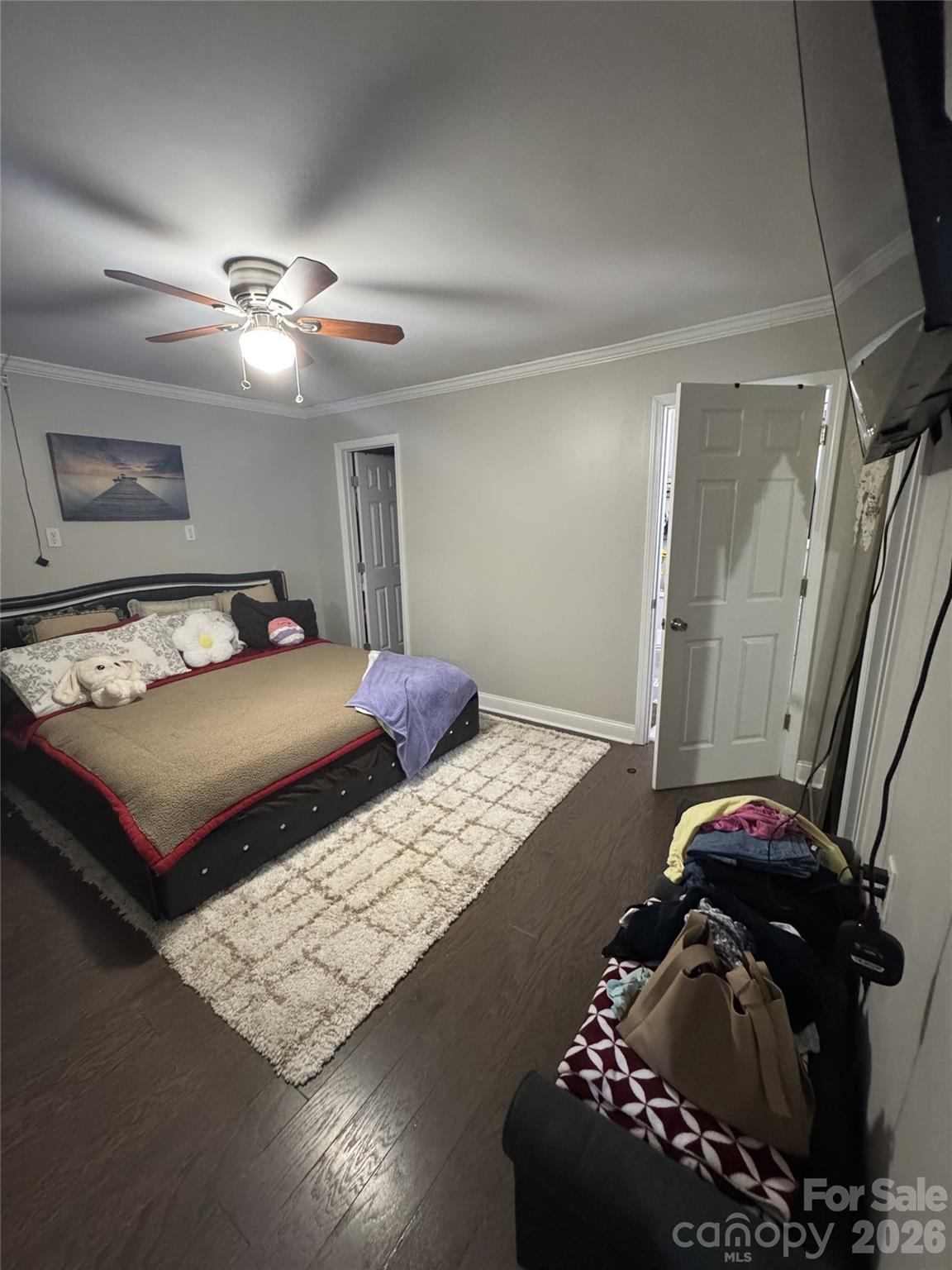 1319 Rollings Roost Road Lancaster, SC 29720 - Photo 12 of 29 a bedroom with a bed and a walk in closet